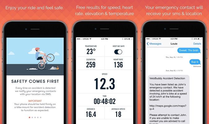 Bike Computer App by Venikom